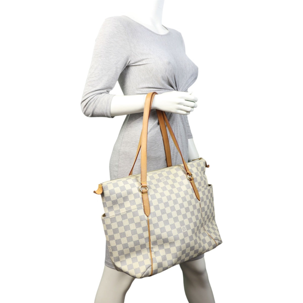 Louis Vuitton Totally MM Damier Azur