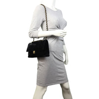 Chanel Classic Double Flap Medium Velvet