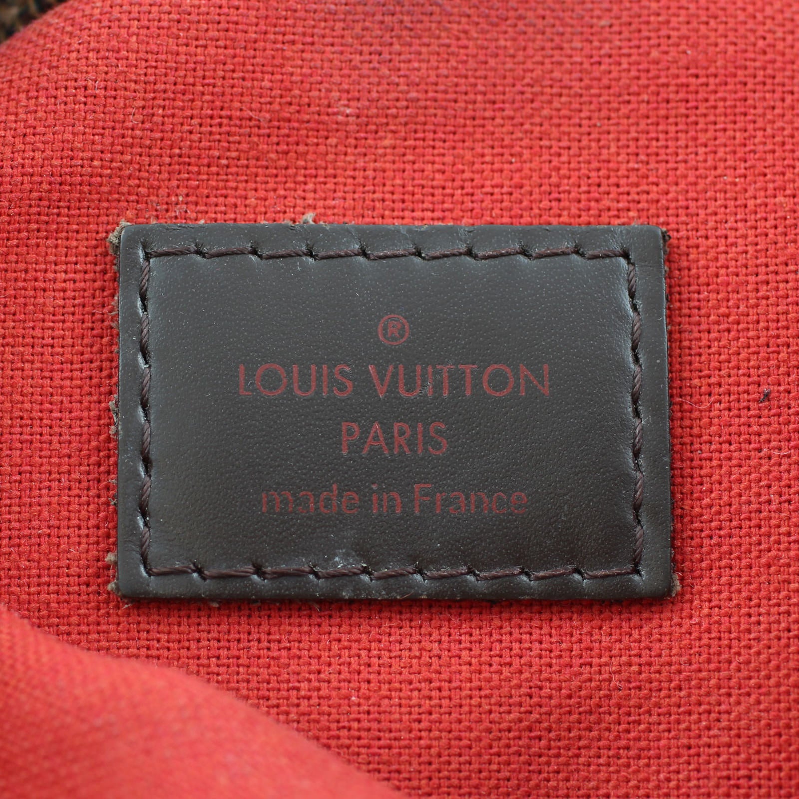 Louis Vuitton Bloomsbury PM Damier Ebene Stamp