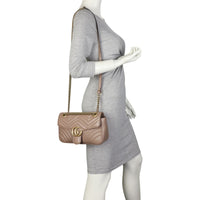 Gucci GG Marmont Matelasse Small Shoulder Bag