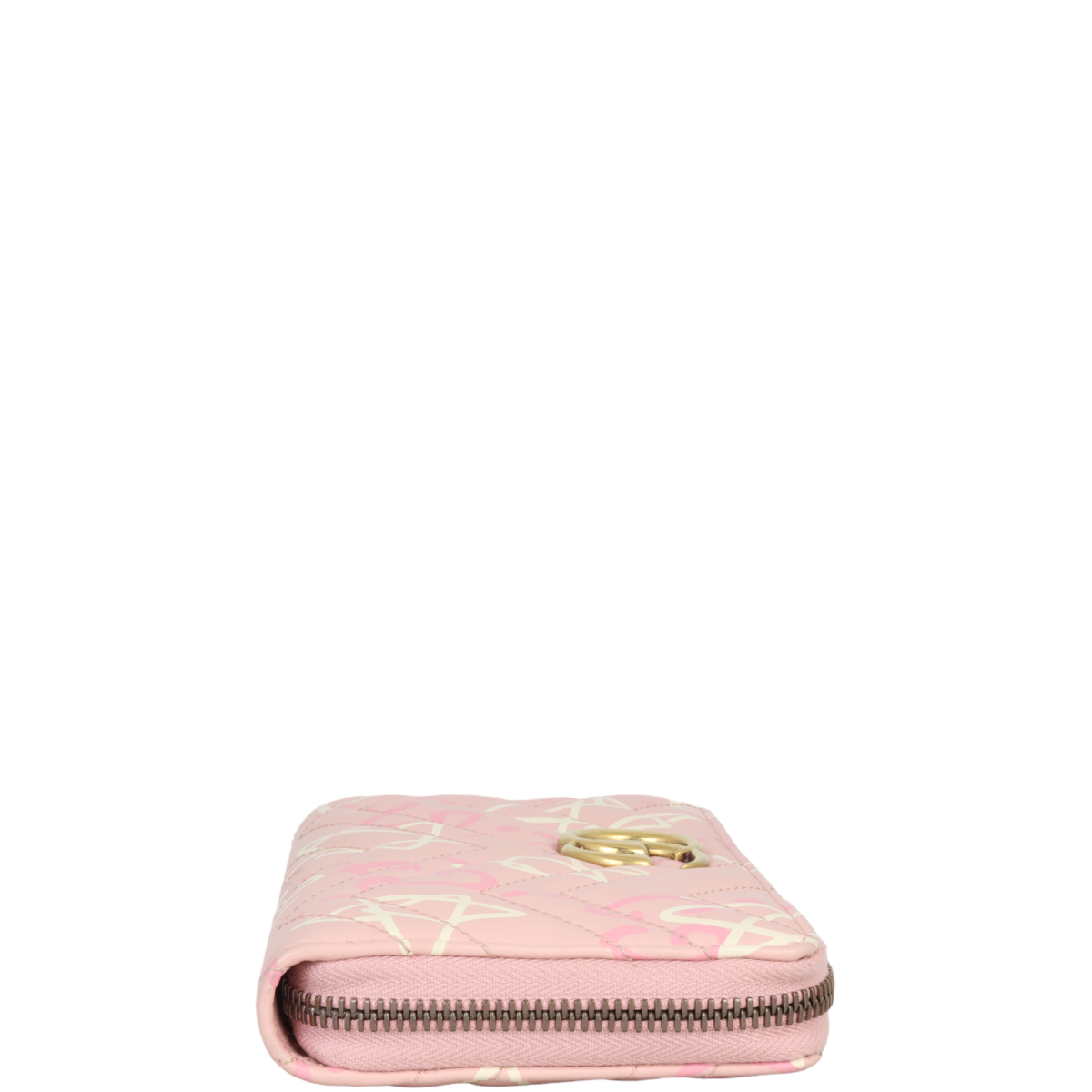 Gucci GG Marmont GucciGhost Zip Around Wallet