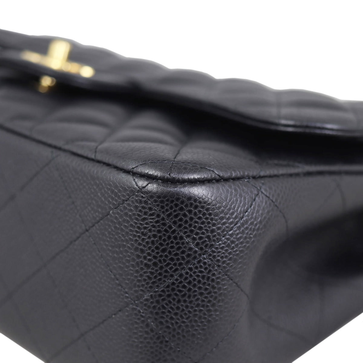 Chanel Classic Double Flap Jumbo Corner