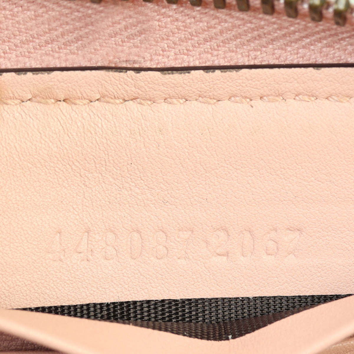 Gucci GG Marmont GucciGhost Zip Around Wallet