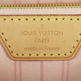 Louis Vuitton Neverfull MM Damier Azur (hotstamping) Interior Stamp