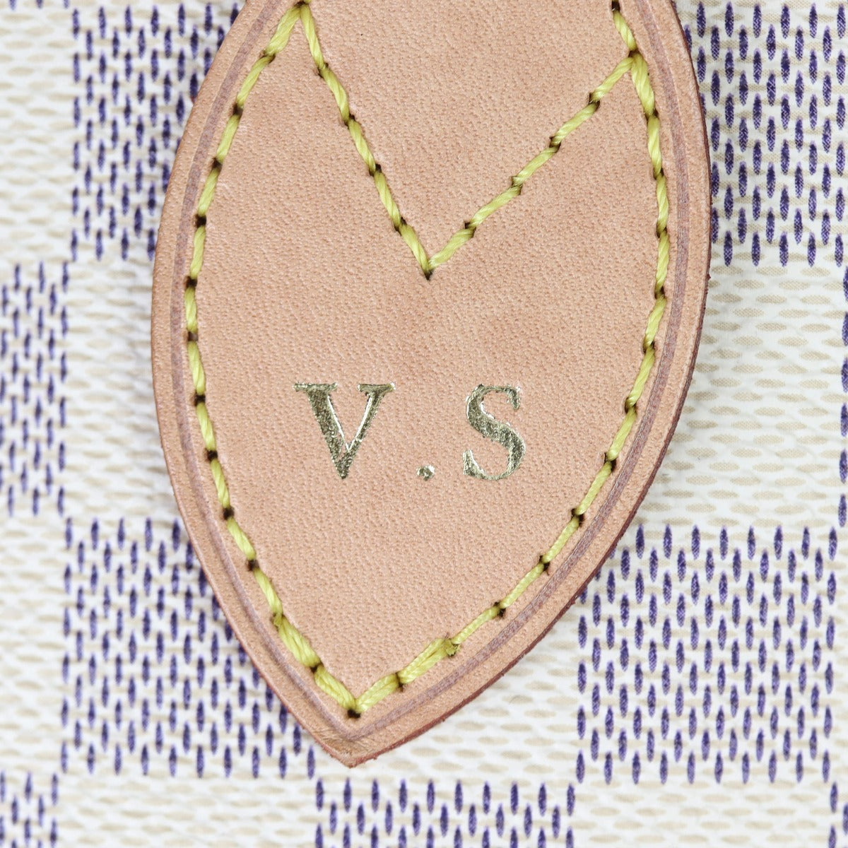 Louis Vuitton Neverfull MM Damier Azur (hotstamping) Hardware