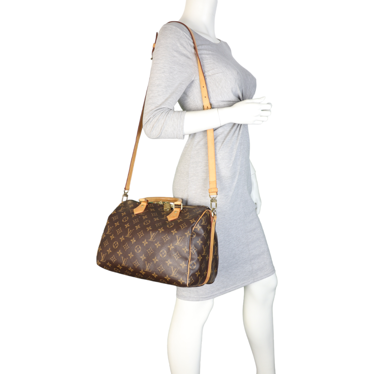 Louis Vuitton Speedy 30 Bandouliere Monogram