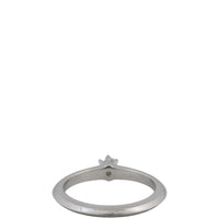 Tiffany & Co Solitaire Platinum Diamond Ring