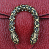 Gucci Dionysus Super Mini Chain Bag (red) Hardware