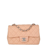 Chanel Classic Flap Mini Rectangular Bag | Peach
