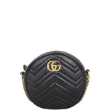 Gucci GG Marmont Round Chain Shoulder Bag