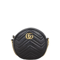 Gucci GG Marmont Round Chain Shoulder Bag