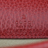 Gucci Dionysus Super Mini Chain Bag (red) Interior Stamp