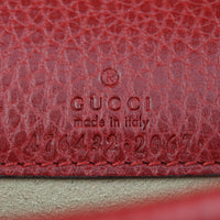 Gucci Dionysus Super Mini Chain Bag (red) Interior Stamp