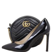 Gucci GG Marmont Round Chain Shoulder Bag