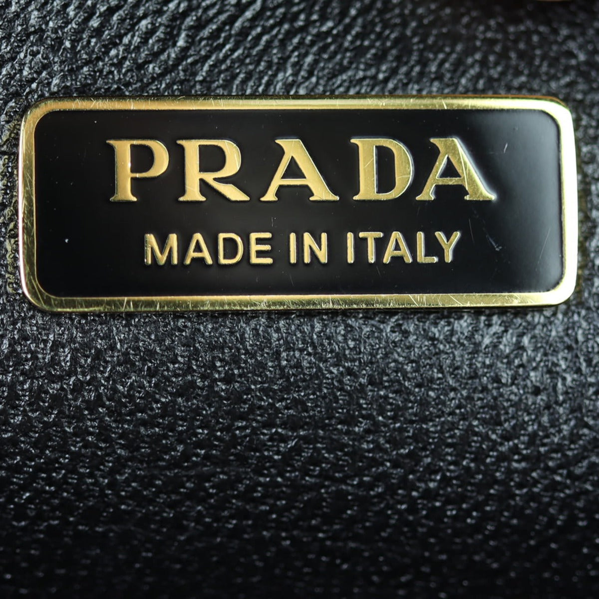 Prada Cahier Shoulder Bag Interior logo