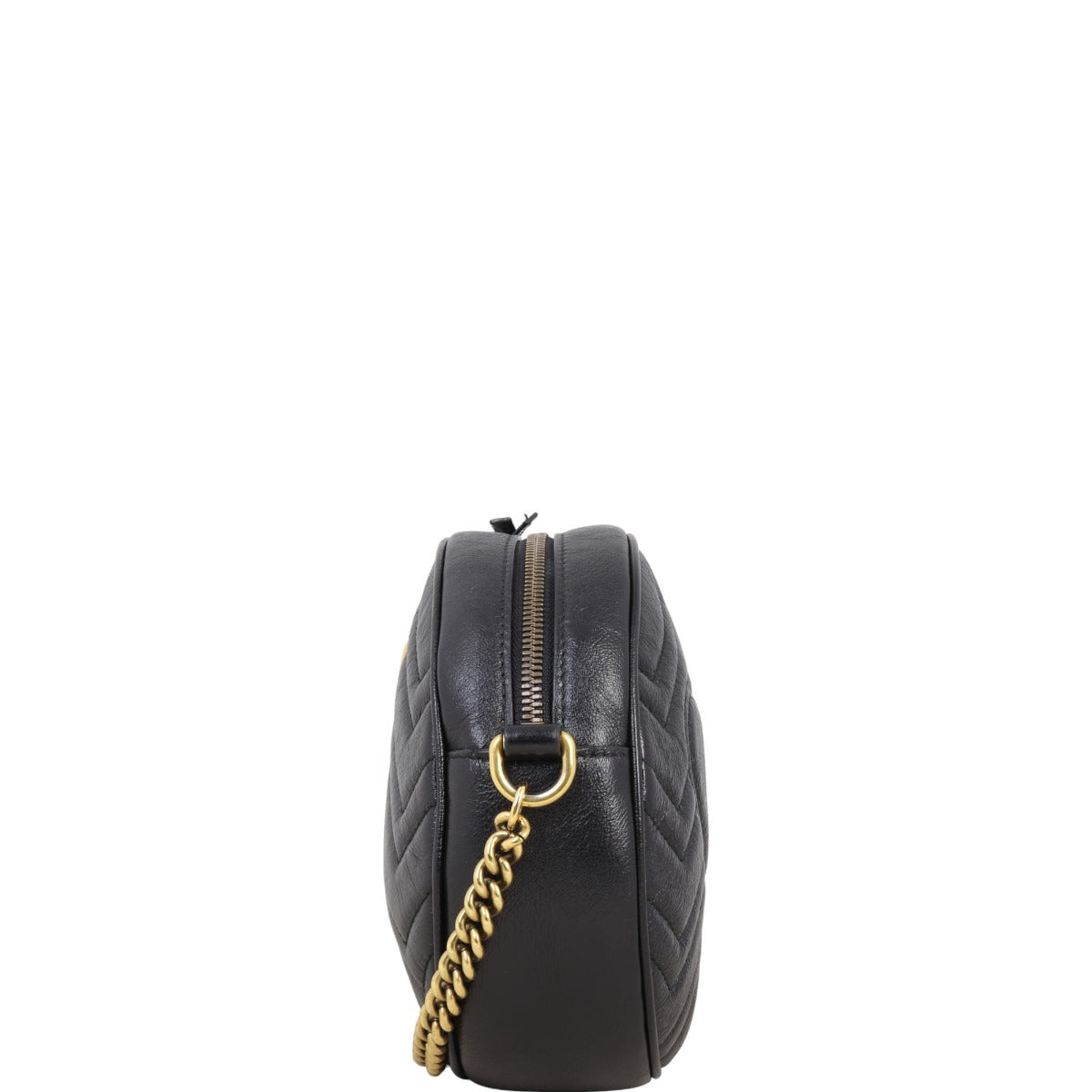 Gucci GG Marmont Round Chain Shoulder Bag