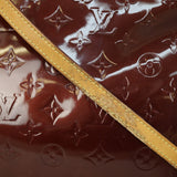 Louis Vuitton Brea MM Monogram Vernis Strap wear