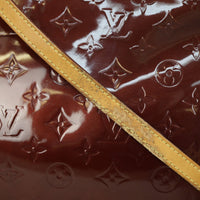 Louis Vuitton Brea MM Monogram Vernis Strap wear