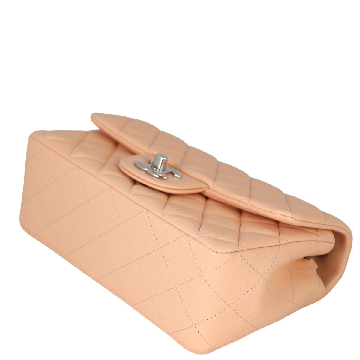 Chanel Classic Flap Mini Rectangular Bag | Peach