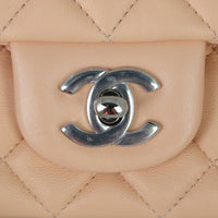 Chanel Classic Flap Mini Rectangular Bag | Peach