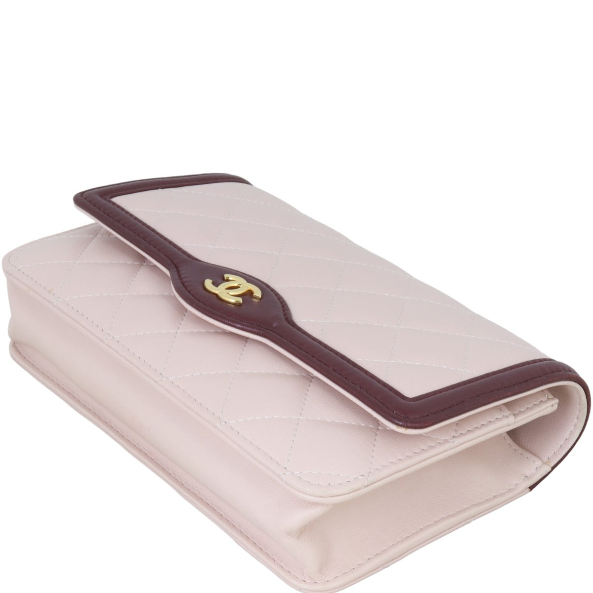 Chanel Two-Tone Wallet on Chain