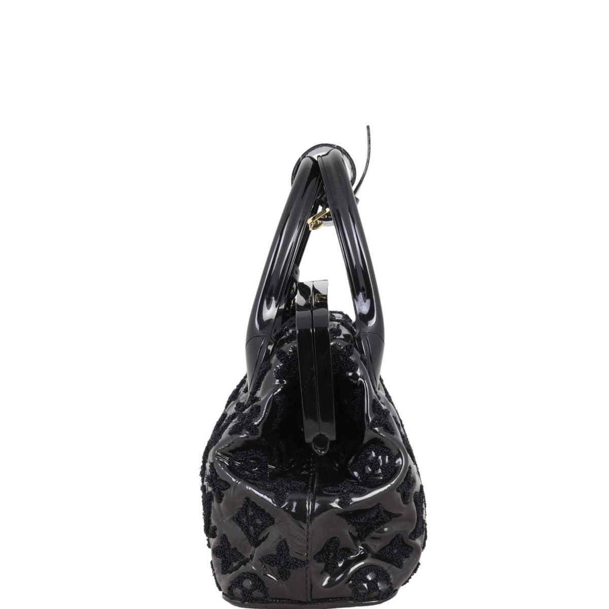 Louis Vuitton Lockit Frame BB Monogram Fascination