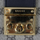 Gucci GG Supreme Padlock Tote Medium Hardware