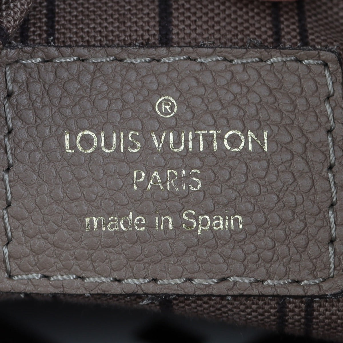 Louis Vuitton Artsy MM Monogram Empreinte Interior Stamp
