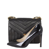Chanel Chevron Single Flap Bag