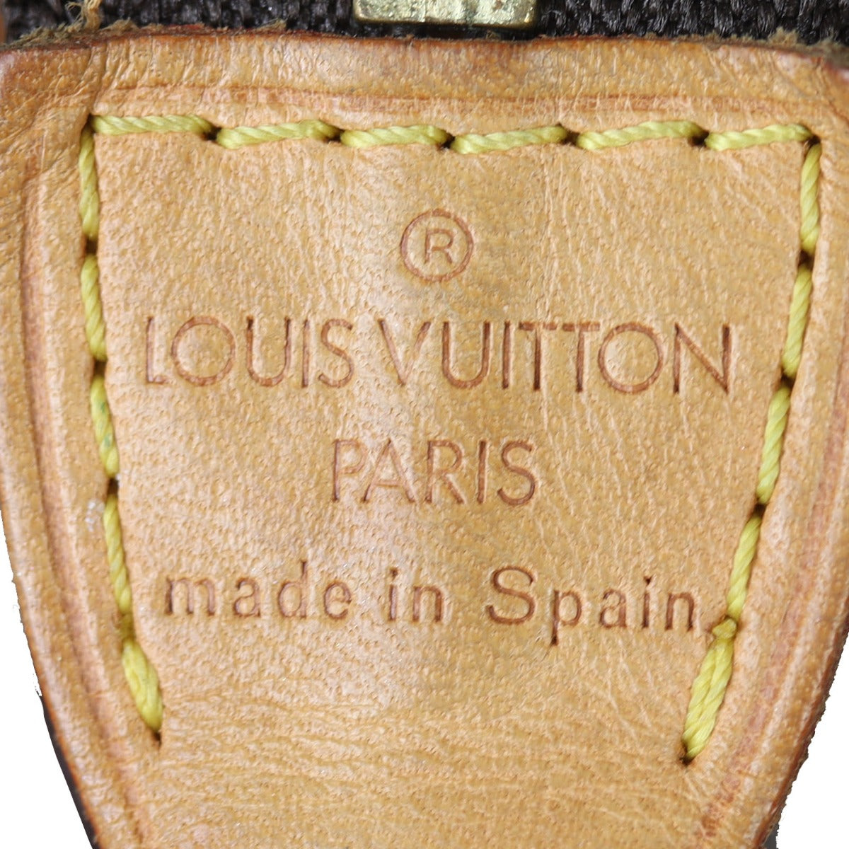 Louis Vuitton Pochette Accessoires Monogram Interior Stamp