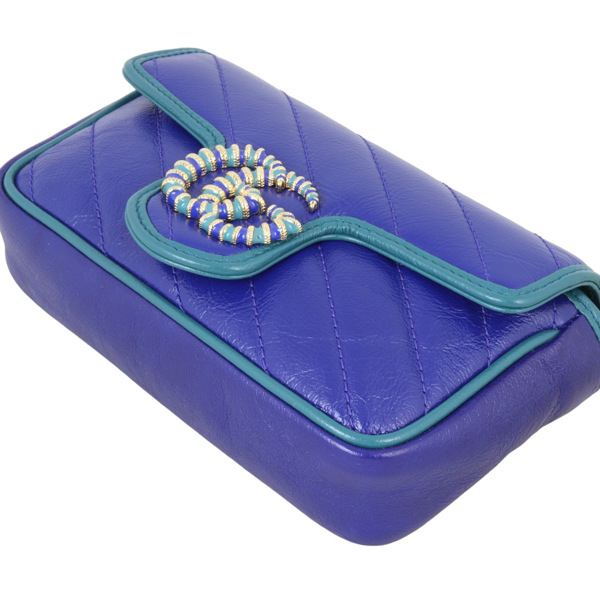 Gucci GG Marmont Matelasse Super Mini Shoulder Bag