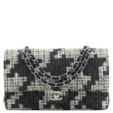 Chanel Classic Double Flap Medium Tweed Front