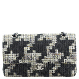 Chanel Classic Double Flap Medium Tweed Front