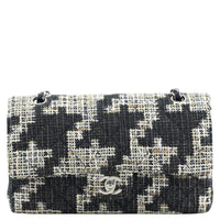 Chanel Classic Double Flap Medium Tweed Front