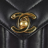 Chanel Chevron Single Flap Bag