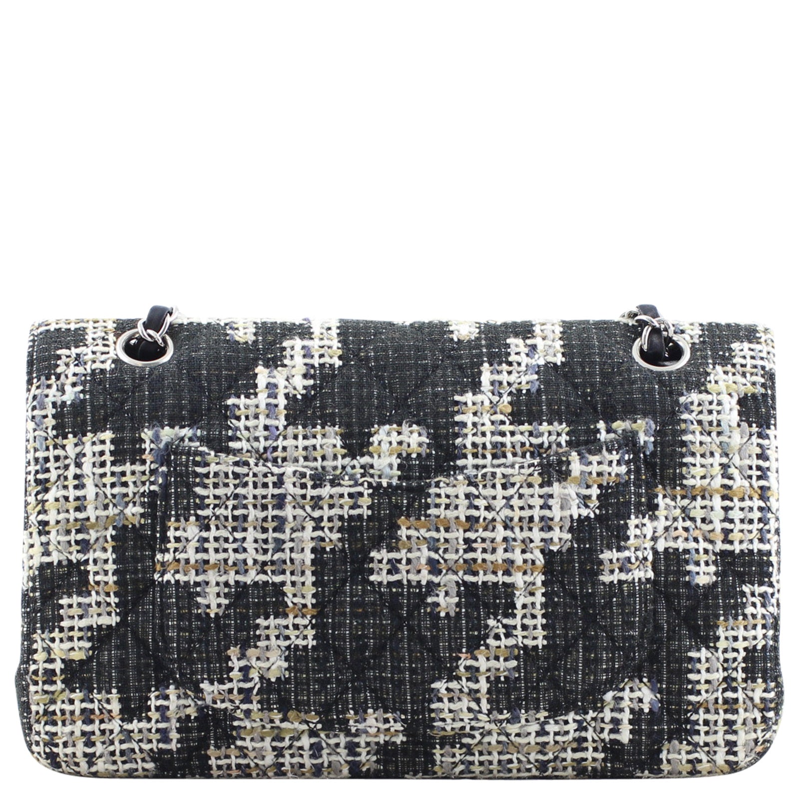 Chanel Classic Double Flap Medium Tweed Back
