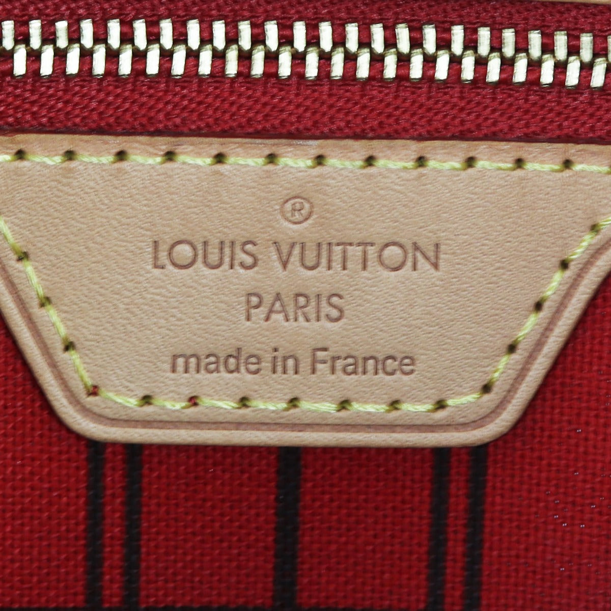 Louis Vuitton Neverfull GM Monogram Interior Stamp