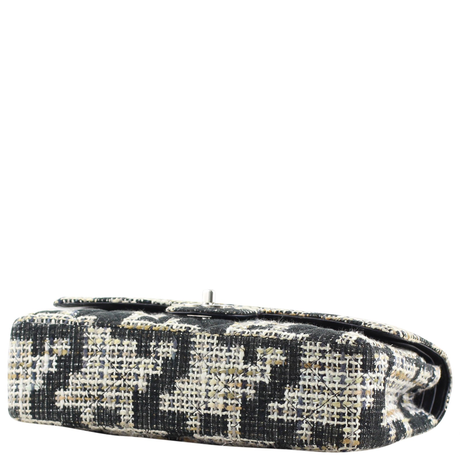 Chanel Classic Double Flap Medium Tweed Corner