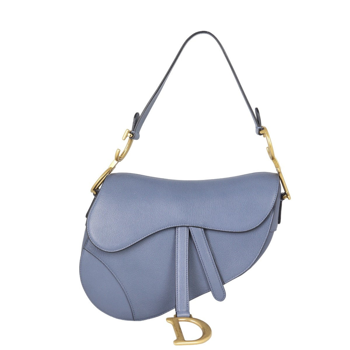 Dior Saddle Bag with Embroidered Strap