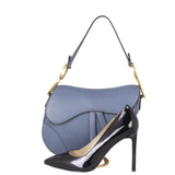 Dior Saddle Bag with Embroidered Strap