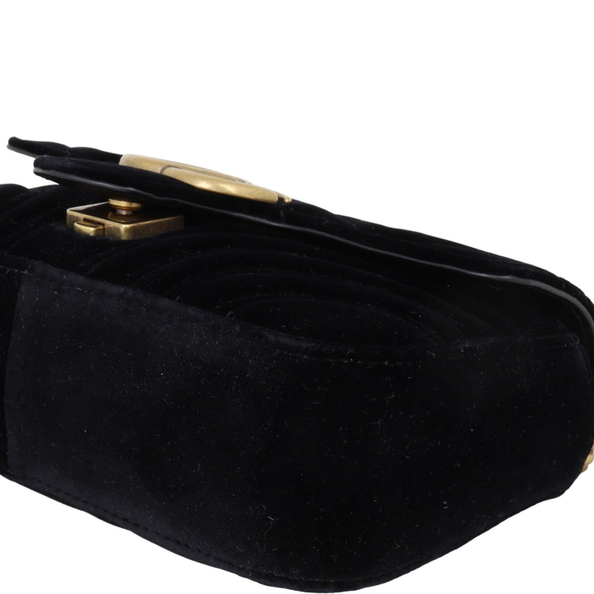 Gucci Marmont Velvet Mini Shoulder Bag