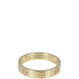 Cartier Love Wedding Band 18k Yellow Gold