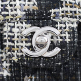 Chanel Classic Double Flap Medium Tweed Lock
