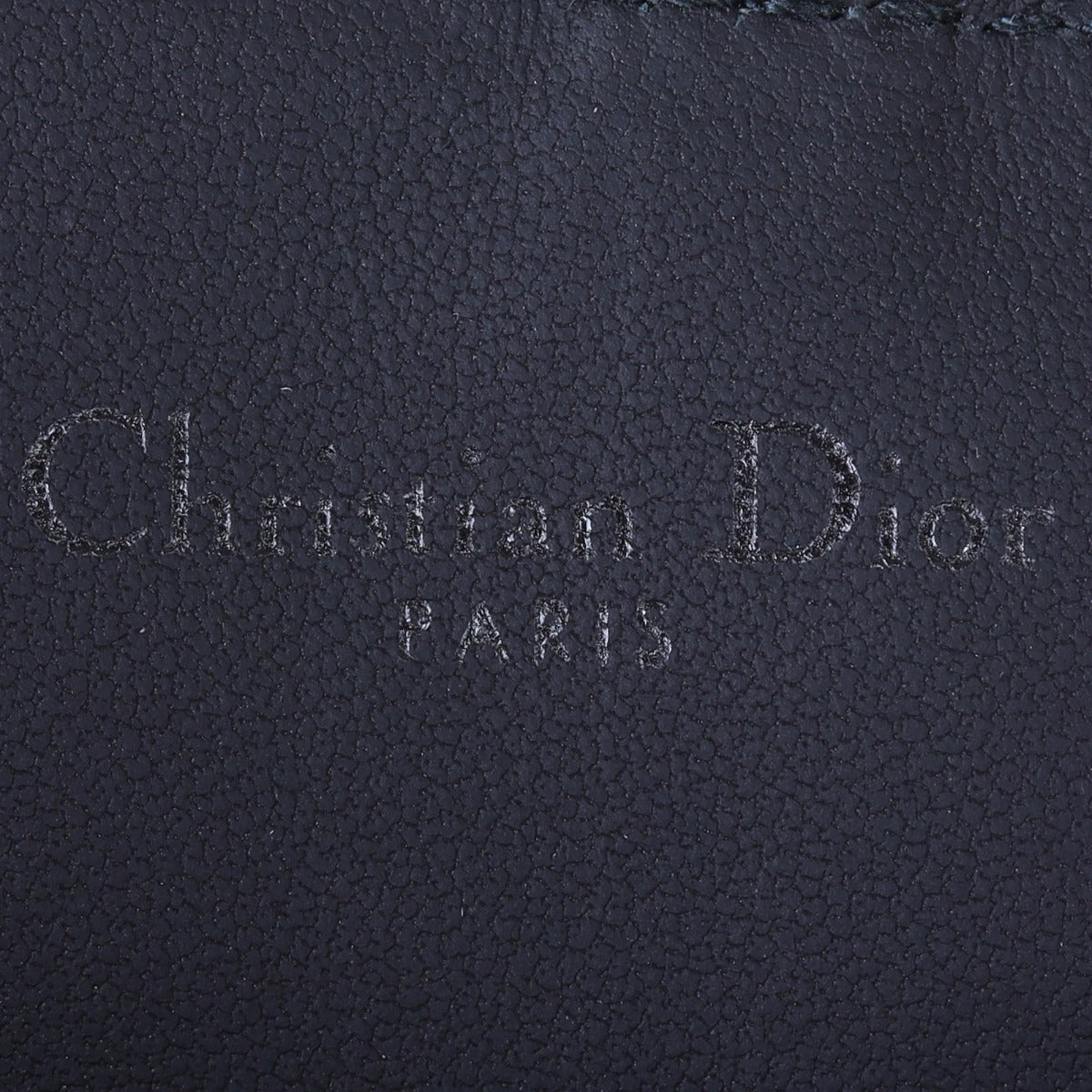 Dior Ultramatte Saddle Belt Bag Interior Stamp