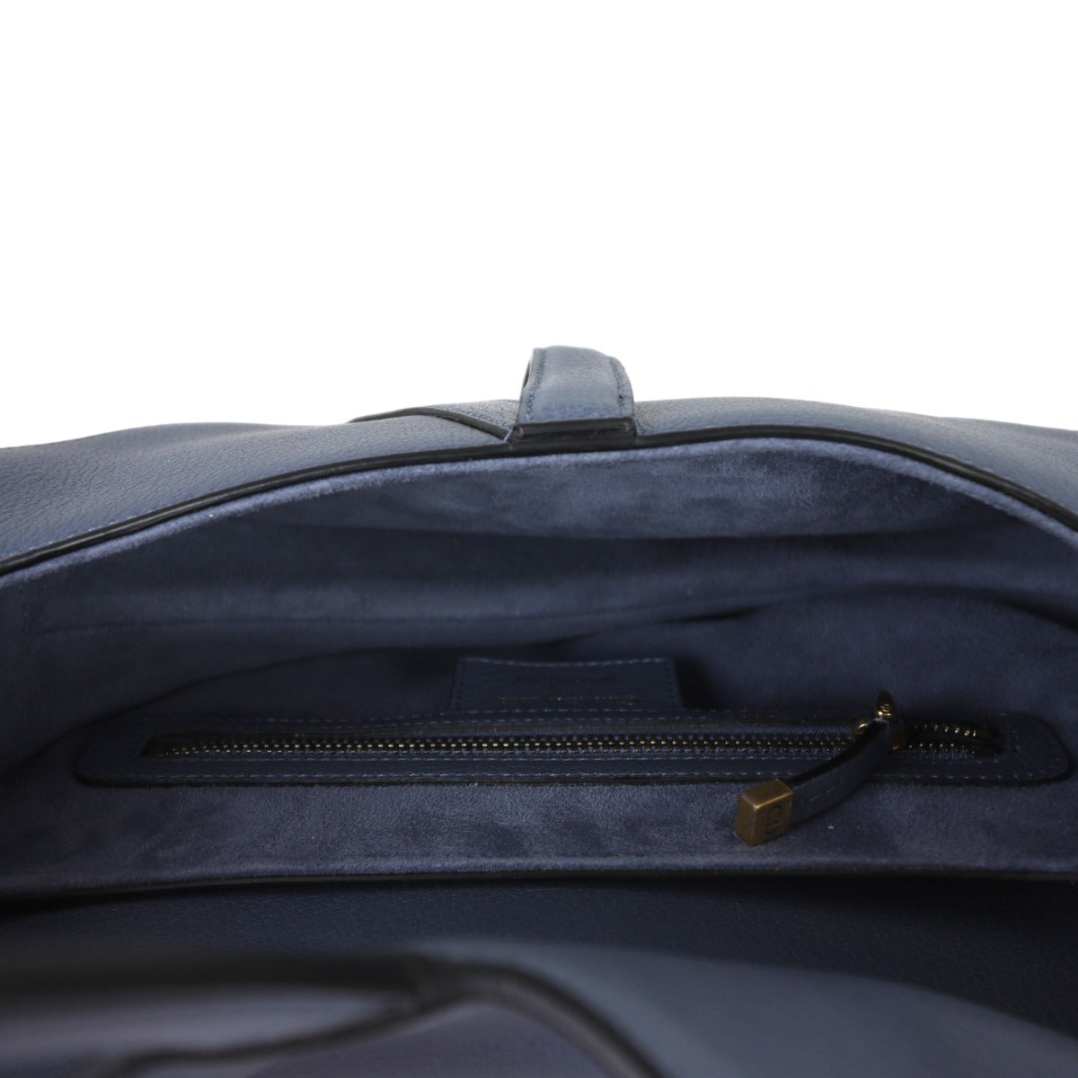 Dior Saddle Bag with Embroidered Strap