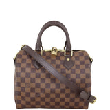 Louis Vuitton Speedy 25 Bandouliere Damier Ebene
