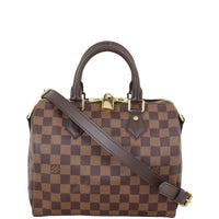 Louis Vuitton Speedy 25 Bandouliere Damier Ebene