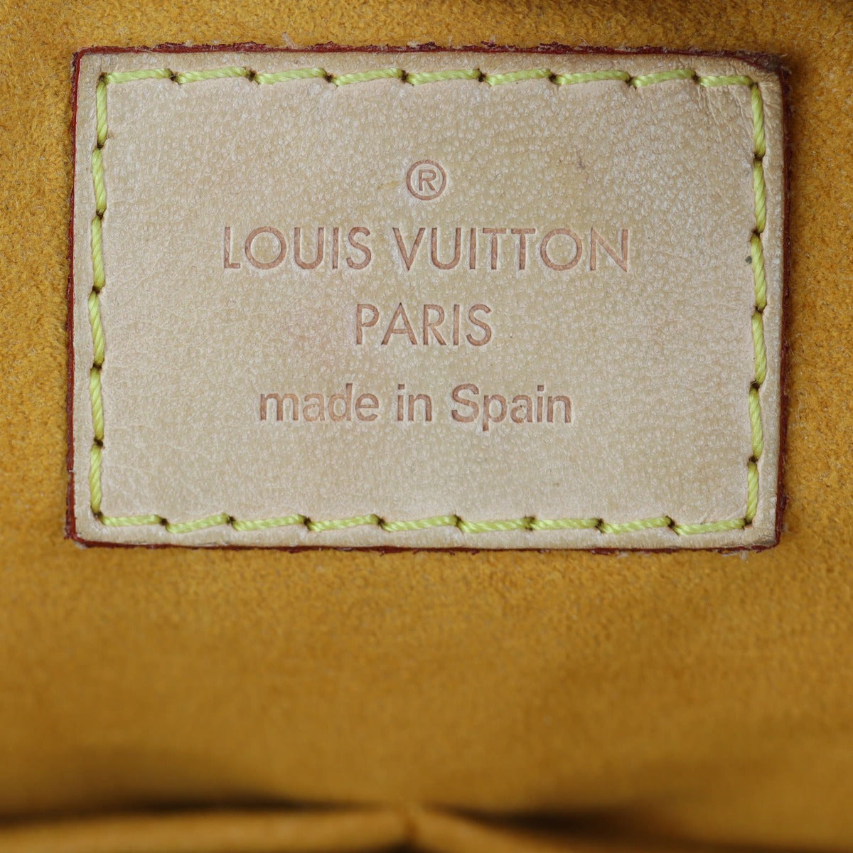 Louis Vuitton Pallas MM Monogram Interior Stamp