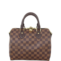 Louis Vuitton Speedy 25 Bandouliere Damier Ebene