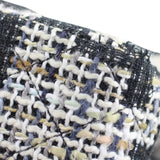Chanel Classic Double Flap Medium Tweed Close Up